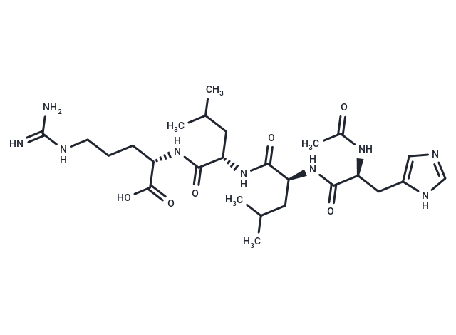 Acetyl tetrapeptide-22 Chemical Structure