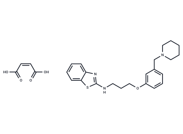 Zolantidine dimaleate Chemical Structure
