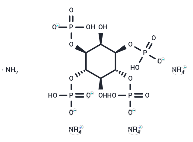 D-myo-Inositol-1,3,4,6-tetraphosphate (ammonium salt) Chemical Structure