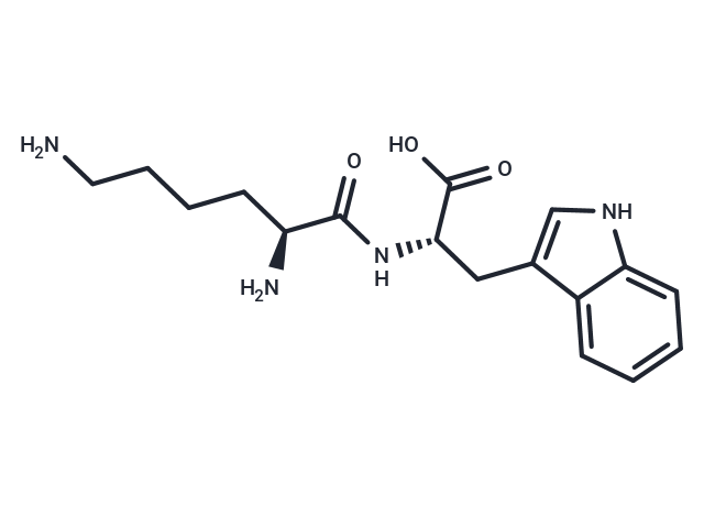 H-Lys-Trp-OH Chemical Structure