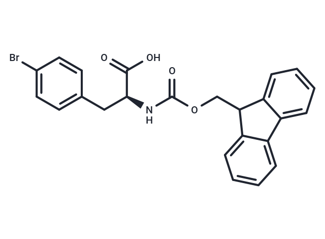 Fmoc-Phe(4-Br)-OH Chemical Structure