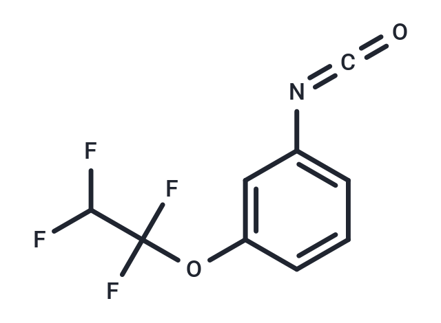 m-(1,1,2,2-Tetrafluoroethoxy)phenyl isocyanate Chemical Structure