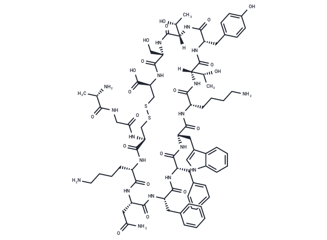 [Tyr11]-Somatostatin Chemical Structure
