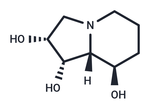 Swainsonine Chemical Structure