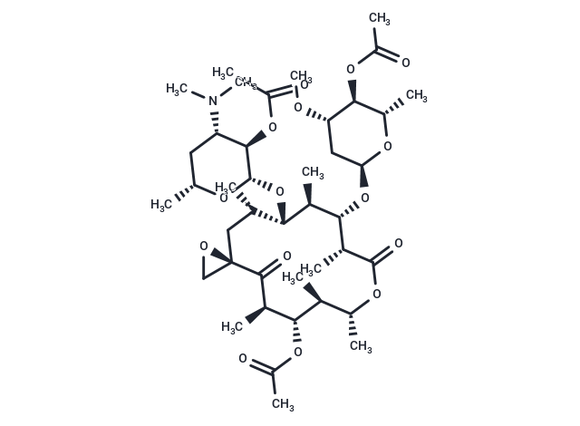 Troleandomycin Chemical Structure