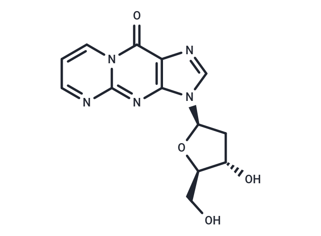 3-(2'-Deoxyribofuranosyl)pyrimido(1,2-a)purin-10(3H)-one Chemical Structure
