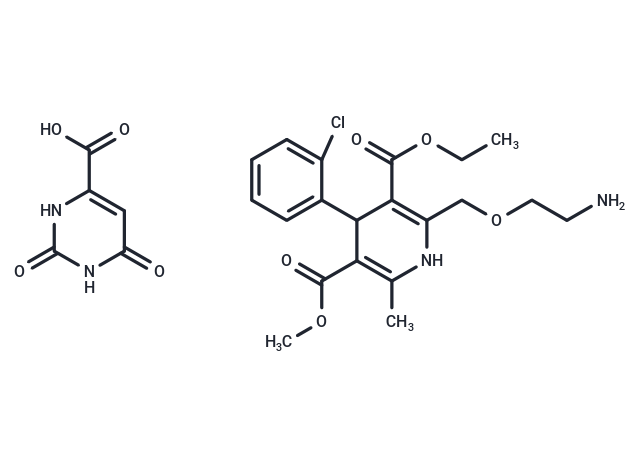 Amlodipine orotate Chemical Structure