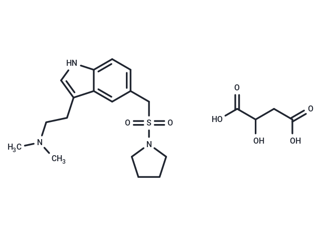 TargetMol Chemical Structure Almotriptan Malate