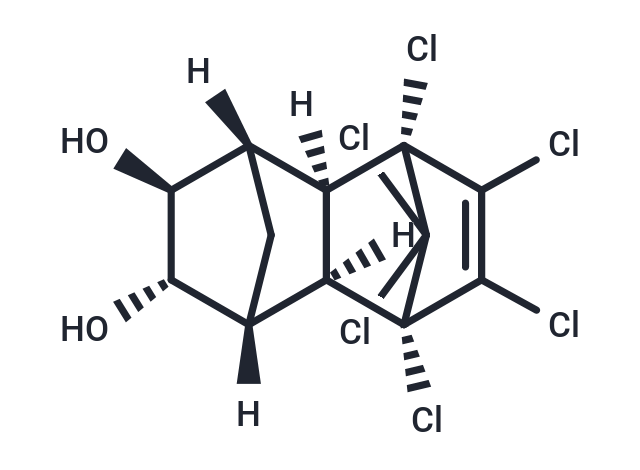 Aldrin-transdiol Chemical Structure