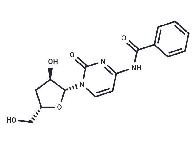 N4-Benzoyl-3’-deoxycytidine Chemical Structure