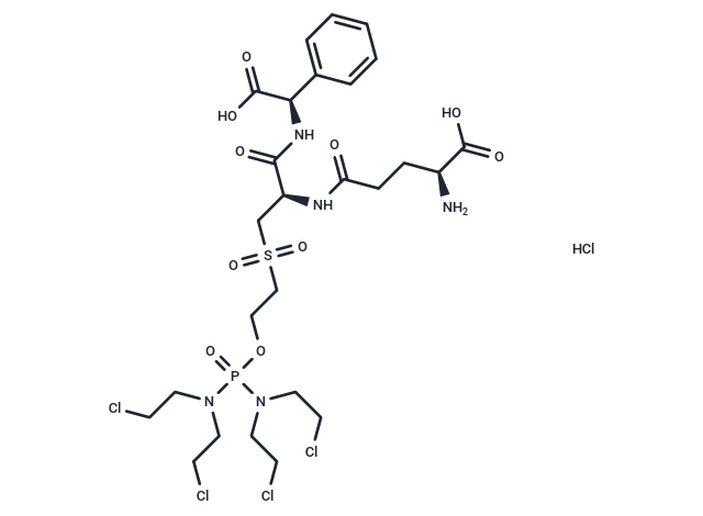 canfosfamide hydrochloride Chemical Structure