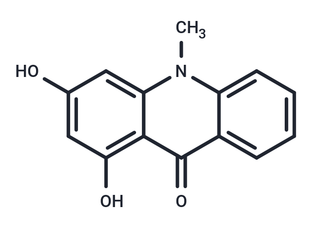 1,3-Dihydroxy-10-methylacridone Chemical Structure