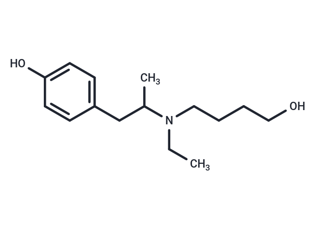 O-Desmethyl Mebeverine alcohol Chemical Structure