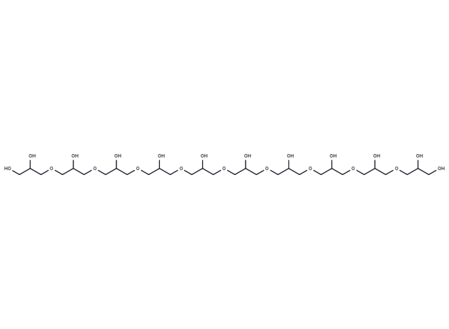Polyglycerin-10 Chemical Structure