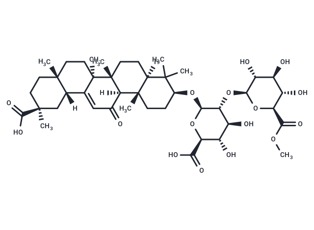 Glycyrrhizin-6′′-methylester Chemical Structure