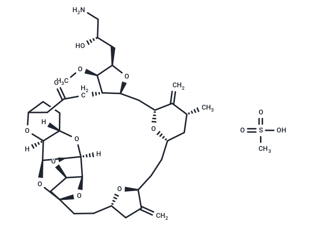 TargetMol Chemical Structure Eribulin mesylate