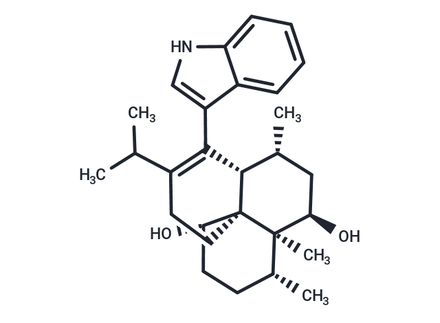 20-Hydroxyaflavinine Chemical Structure