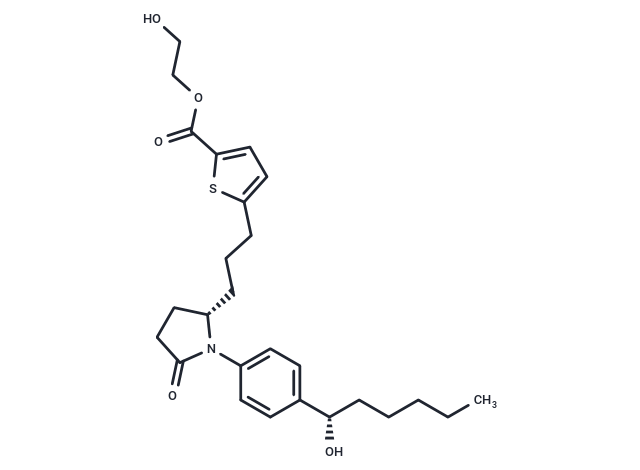 Aganepag ethanediol Chemical Structure