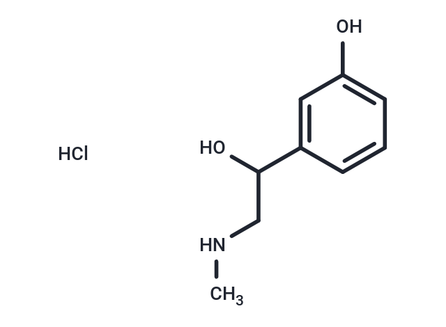 DL-Phenylephrine HCl Chemical Structure