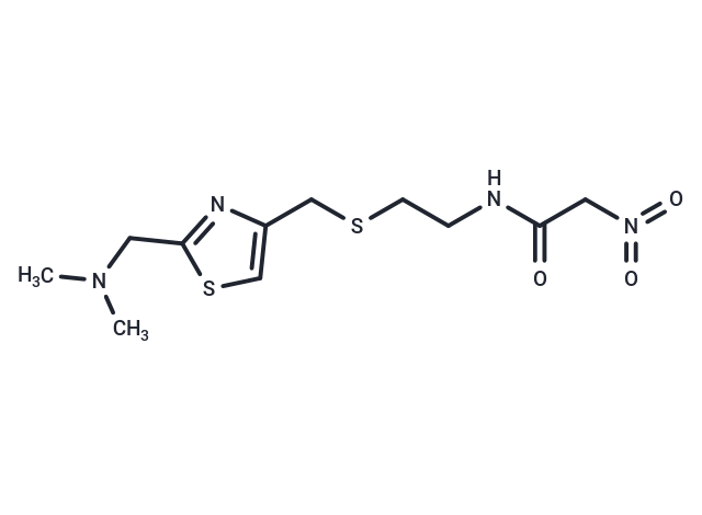 Nizatidine amide Chemical Structure