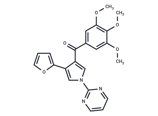 Tubulin inhibitor 30 Chemical Structure