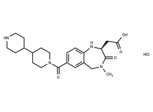 Lotrafiban hydrochloride Chemical Structure