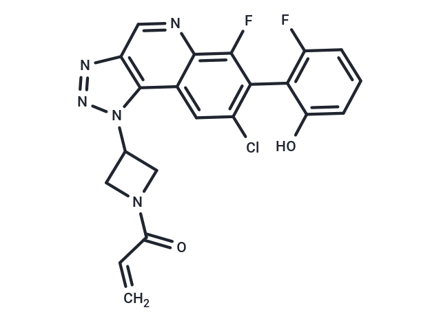 KRAS G12C inhibitor 53 Chemical Structure