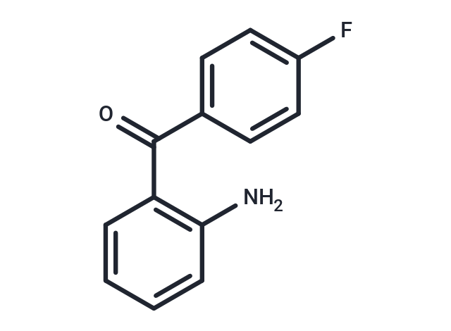 TargetMol Chemical Structure 2-Amino-4'-fluorobenzophenone
