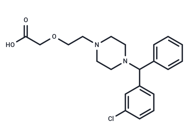 Cetirizine 3-chloro impurity Chemical Structure