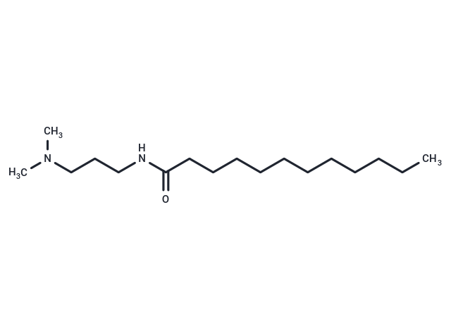 Dimethylaminopropyl lauramide Chemical Structure