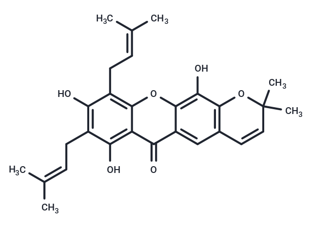 Latisxanthone C Chemical Structure