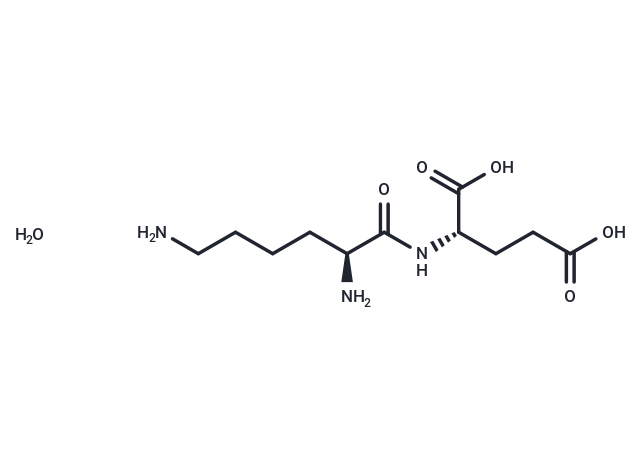 Lysylglutamic acid dihydrate Chemical Structure