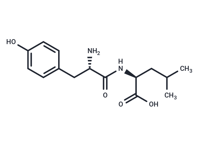 Tyrosylleucine Chemical Structure