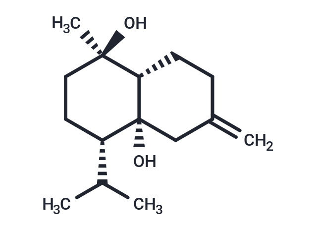 Isocalamendiol Chemical Structure