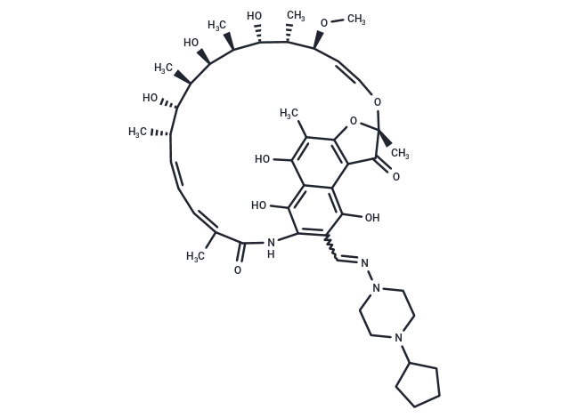 25-Desacetylrifapentine Chemical Structure