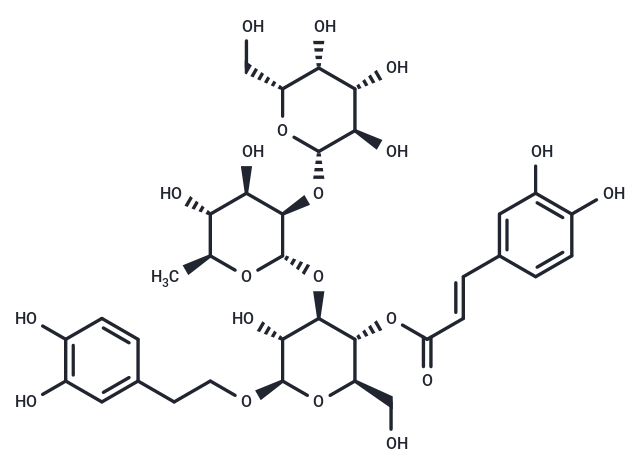 Teupolioside Chemical Structure