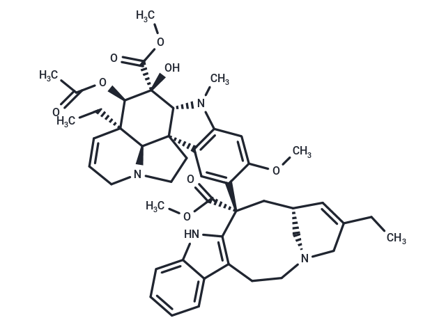 Anhydrovinblastine Chemical Structure