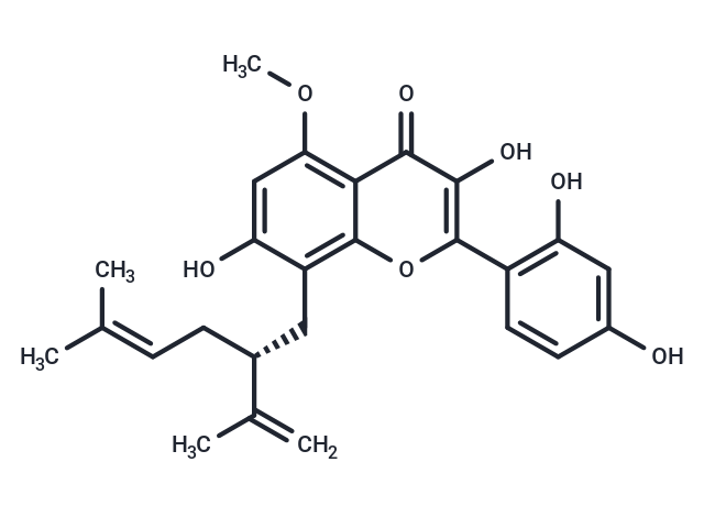 Methylkushenol C Chemical Structure