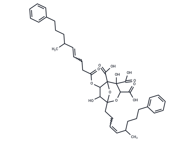 Zaragozic acid E Chemical Structure