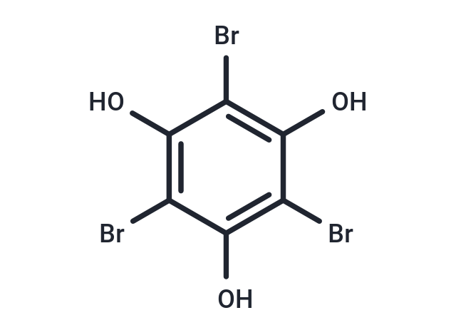2,4,6-tribromobenzene-1,3,5-triol Chemical Structure