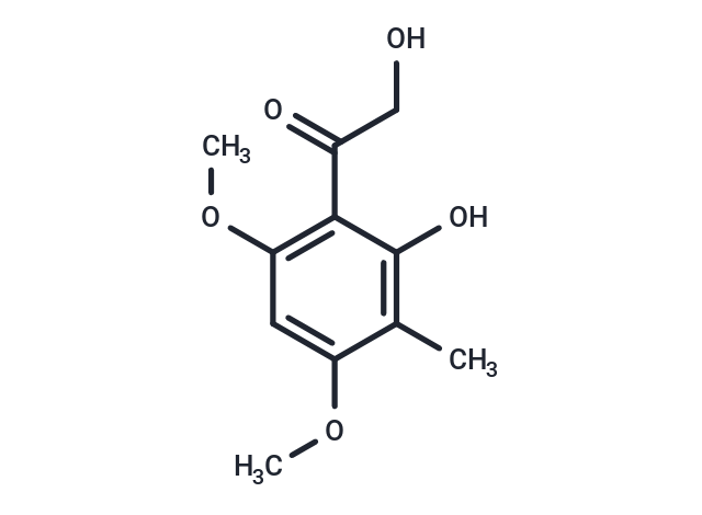 2,2′-Dihydroxy-4,6-dimethoxy-3-methylacetophenone Chemical Structure