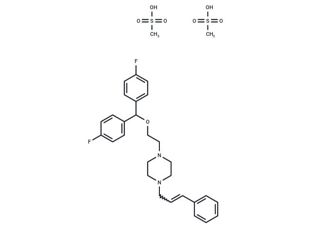 GBR-13069 dimethanesulfonate Chemical Structure