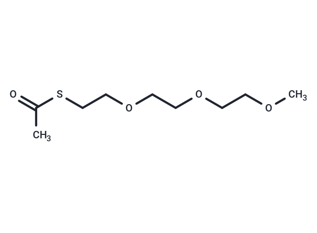 m-PEG3-S-Acetyl Chemical Structure