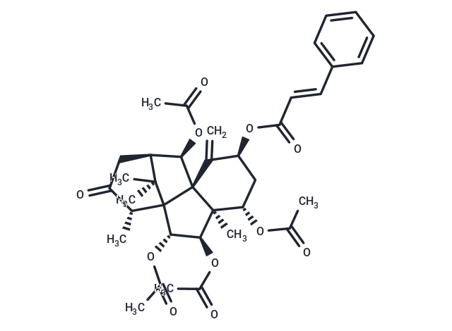 7beta-Acetoxytaxuspine C Chemical Structure