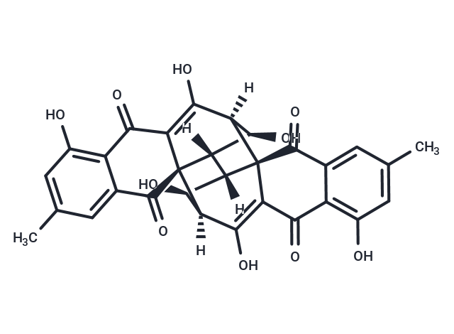 Rugulosin Chemical Structure