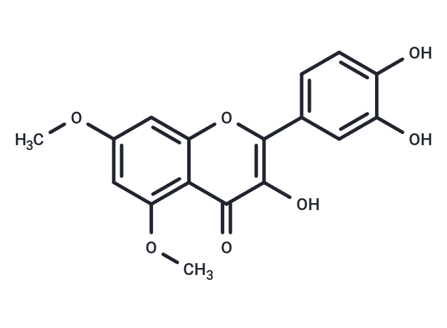 5,7-Di-O-methylquercetin Chemical Structure