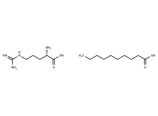 Arginine caprate Chemical Structure