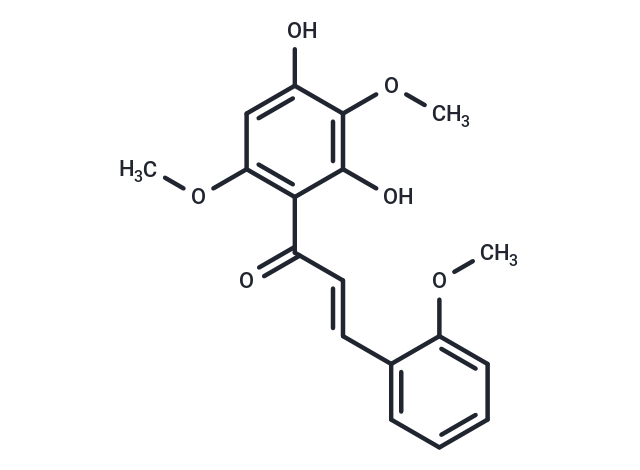 2',4'-Dihydroxy-2,3',6'-trimethoxychalcone Chemical Structure