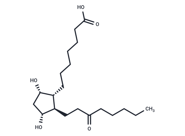 13,14-dihydro-15-keto Prostaglandin F1α Chemical Structure