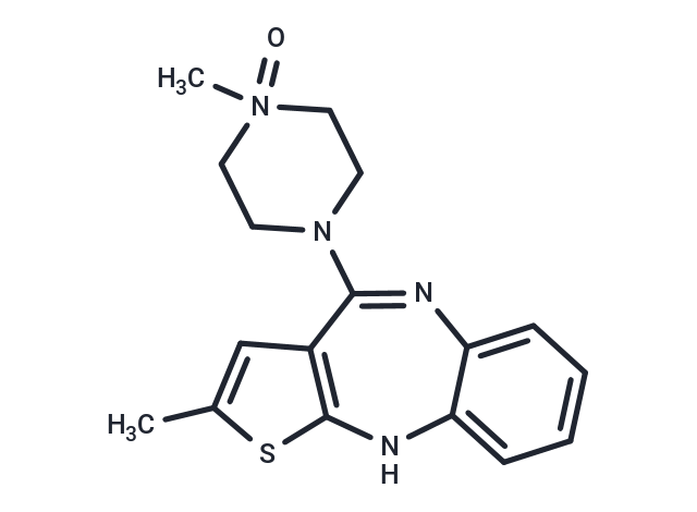 Olanzapine N-Oxide Chemical Structure